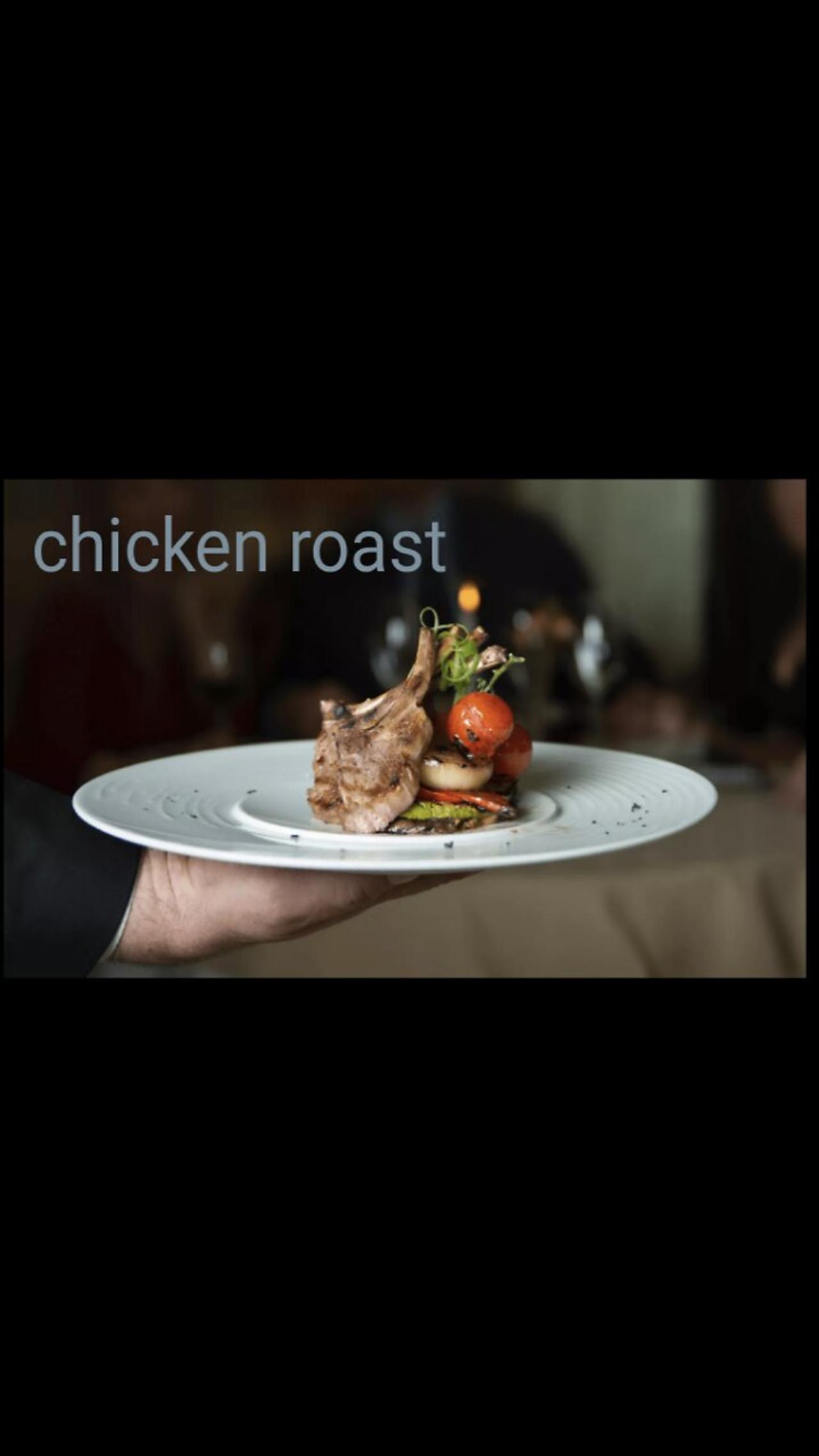 Chicken roast recipe