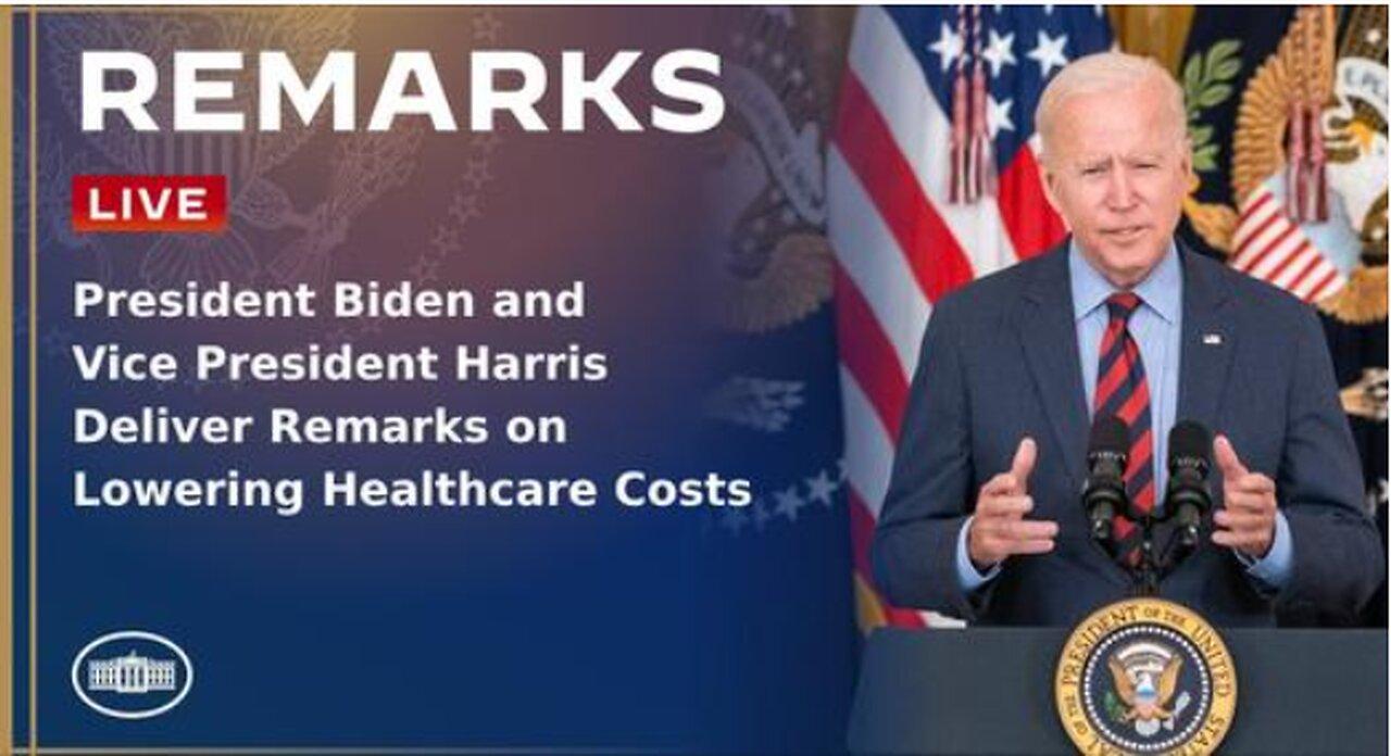 President Biden and Vice President Harris Deliver Remarks on Lowering Healthcare Costs