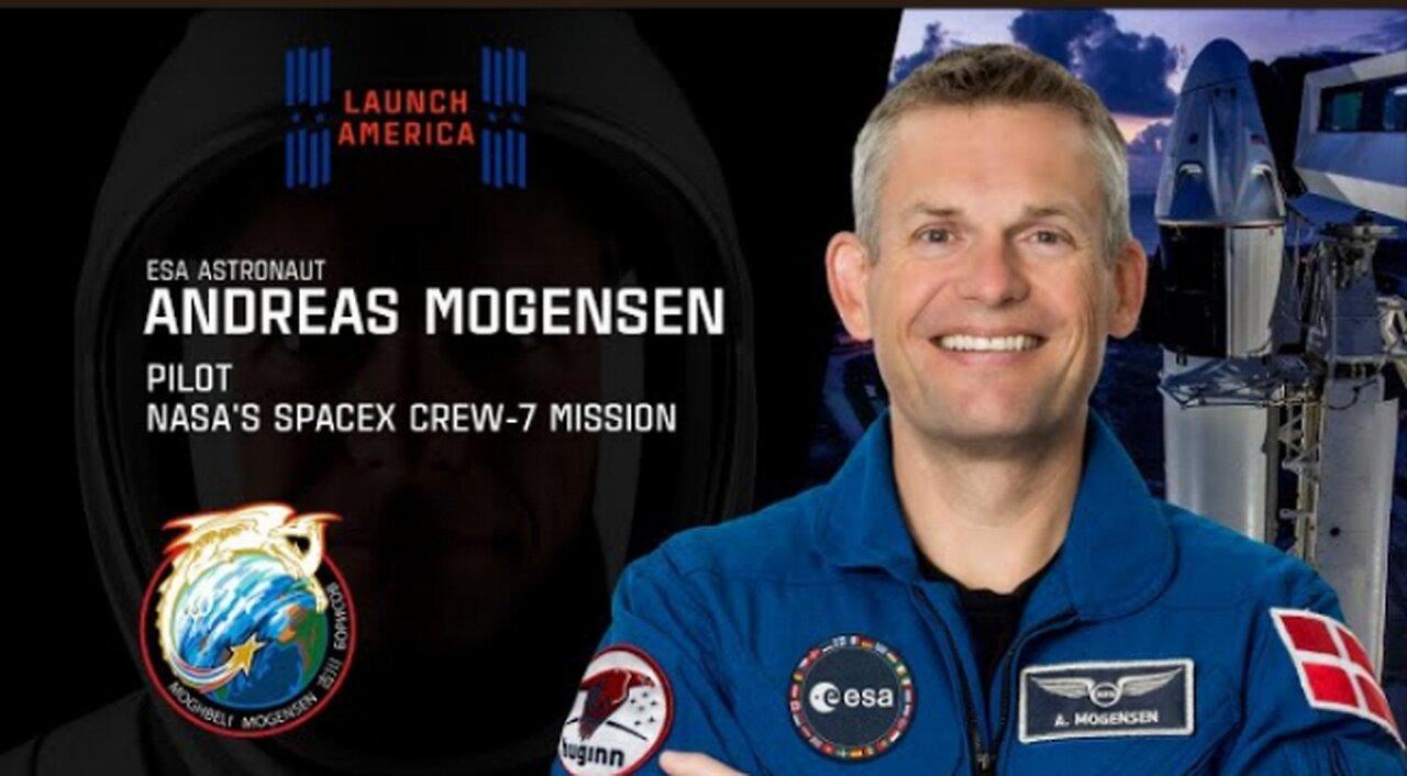 Meet Andreas Mogensen, Crew-7 Pilot