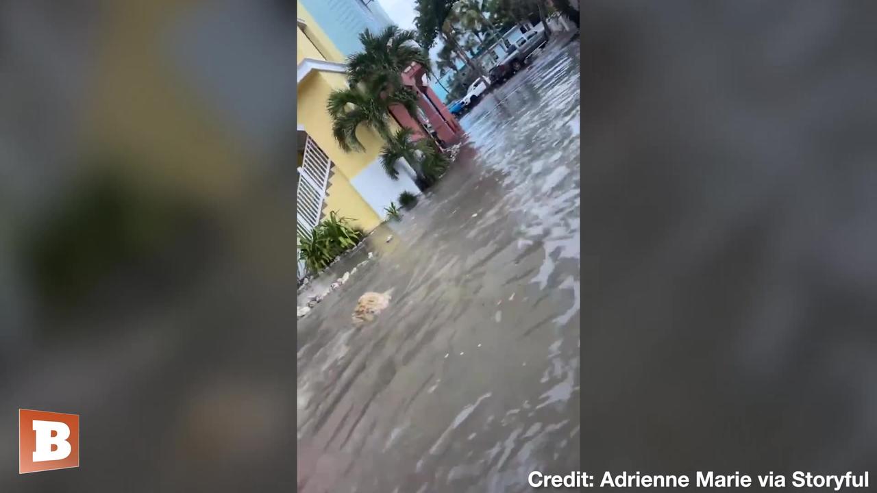 Hurricane Idalia Flooding Already STRIKES Fort Myers Beach in Florida