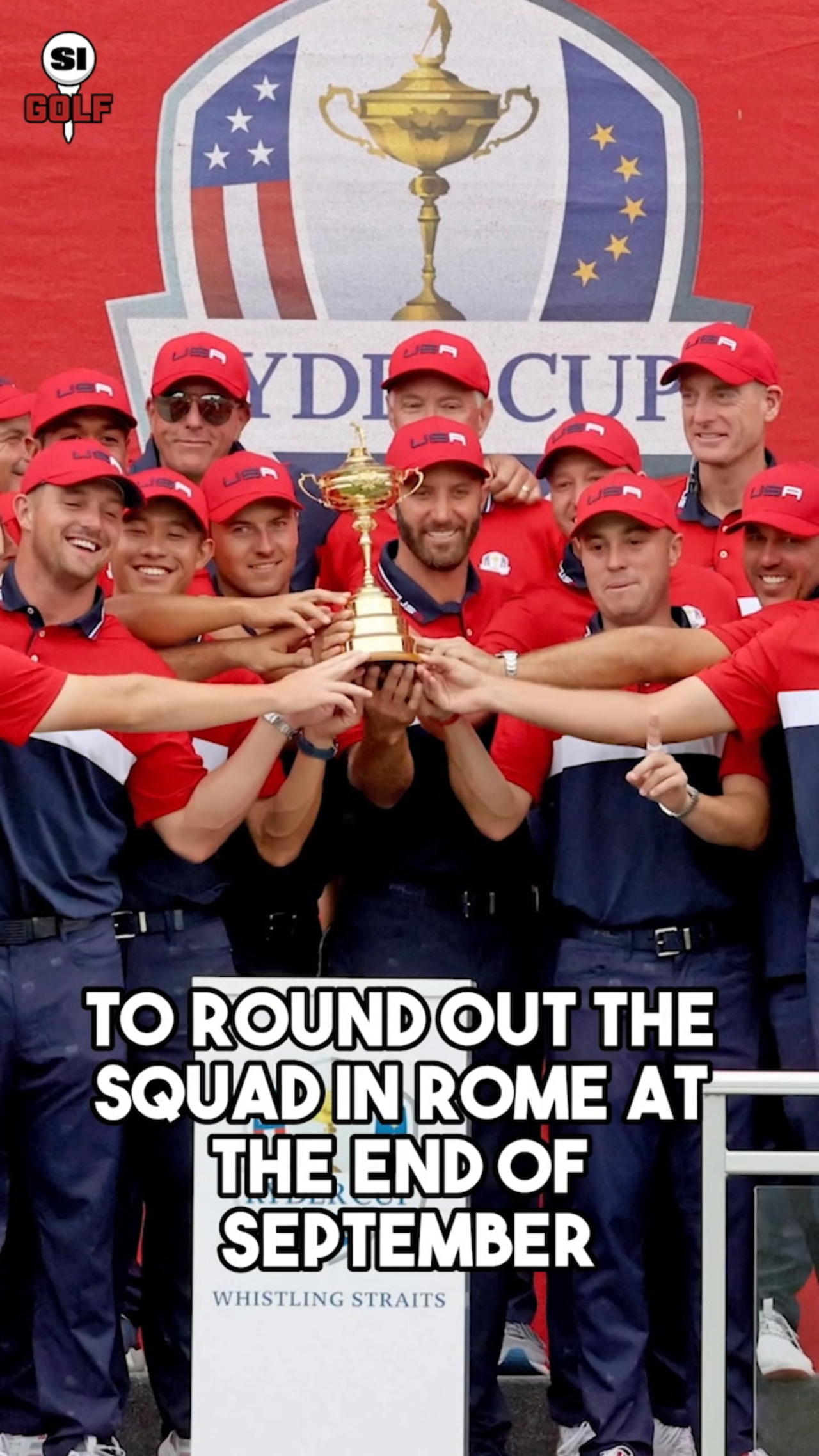 Captain's Picks for the US Ryder Cup Team Announced