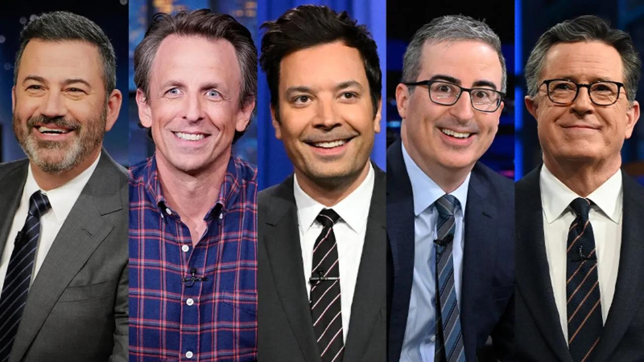 TV's Late-Night Hosts Announce New Podcast Together on Spotify to Help Striking Writers | THR News Video