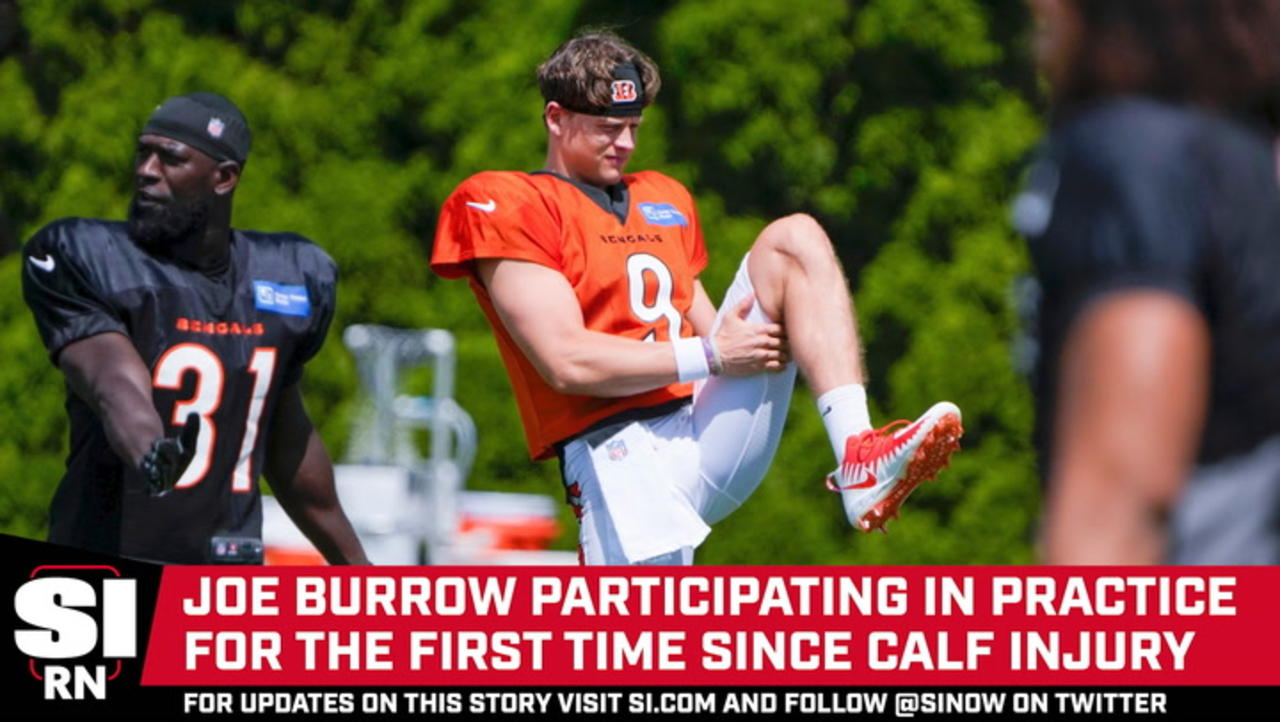 Joe Burrow Participating In Bengals Practice for First Time Since Injury