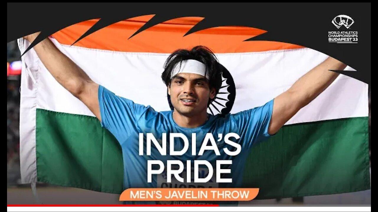 Neeraj Chopra wins historic javelin gold for India | World Athletics Championships Budapest 23