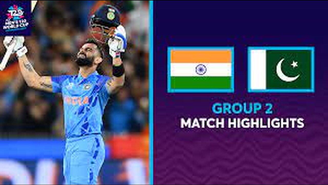 India vs Pakistan T20 World Cup 2022 Full Match Highlights