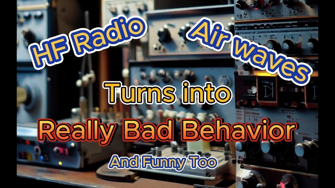 HF Radio with bad behavior over the airwaves. #hamradio