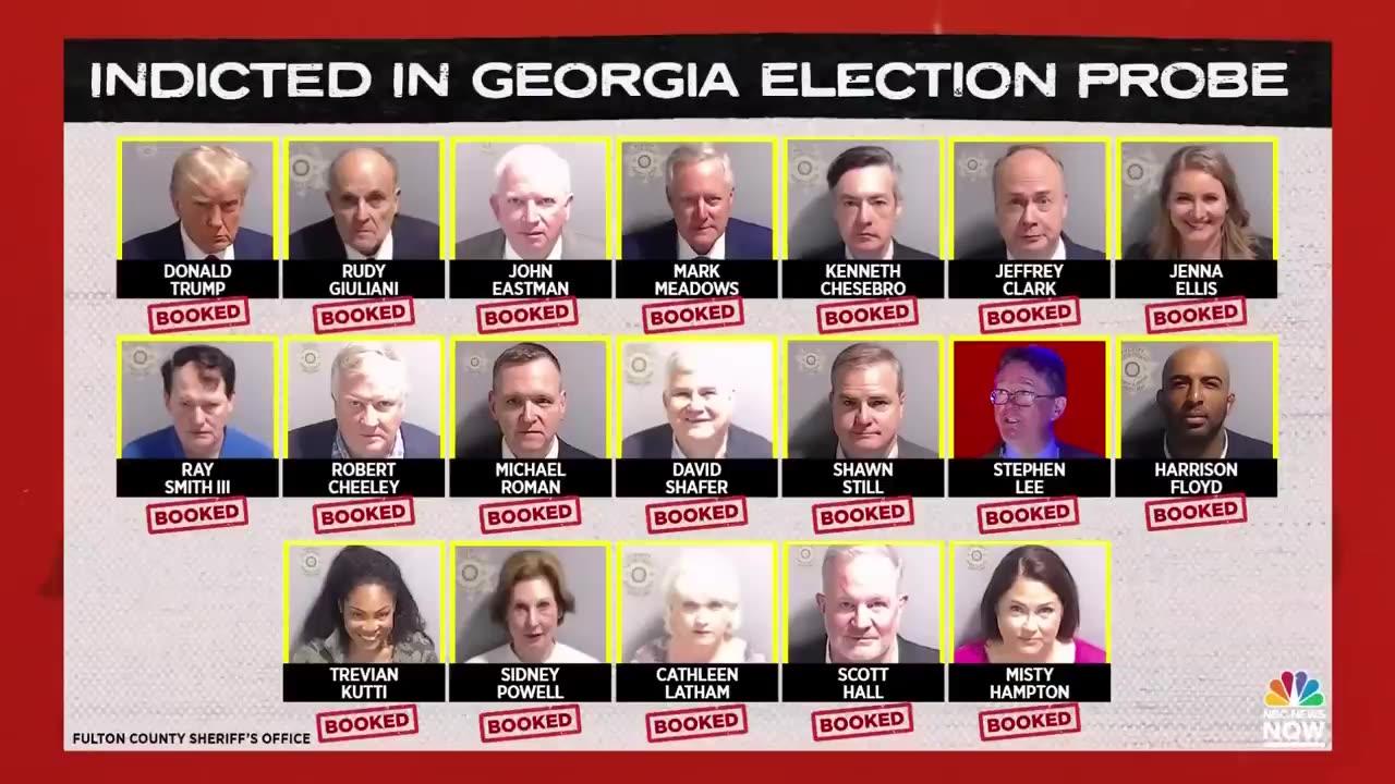All Trump co-defendants have surrendered in Georgia