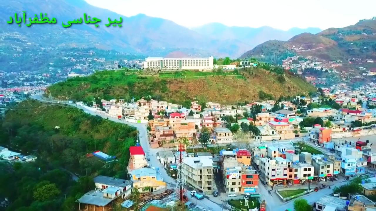 Muzaffarabad & Peerchanaci Drone View