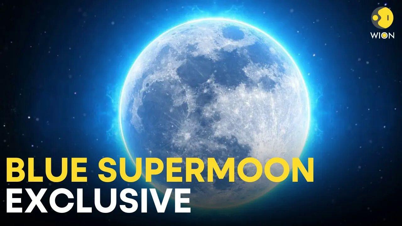 Blue Supermoon Live: Blue Supermoon rises over New Delhi | Wion Live | WION