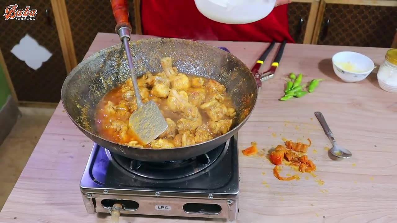 Chicken karahi recipe  how to make chicken Karachi in food street