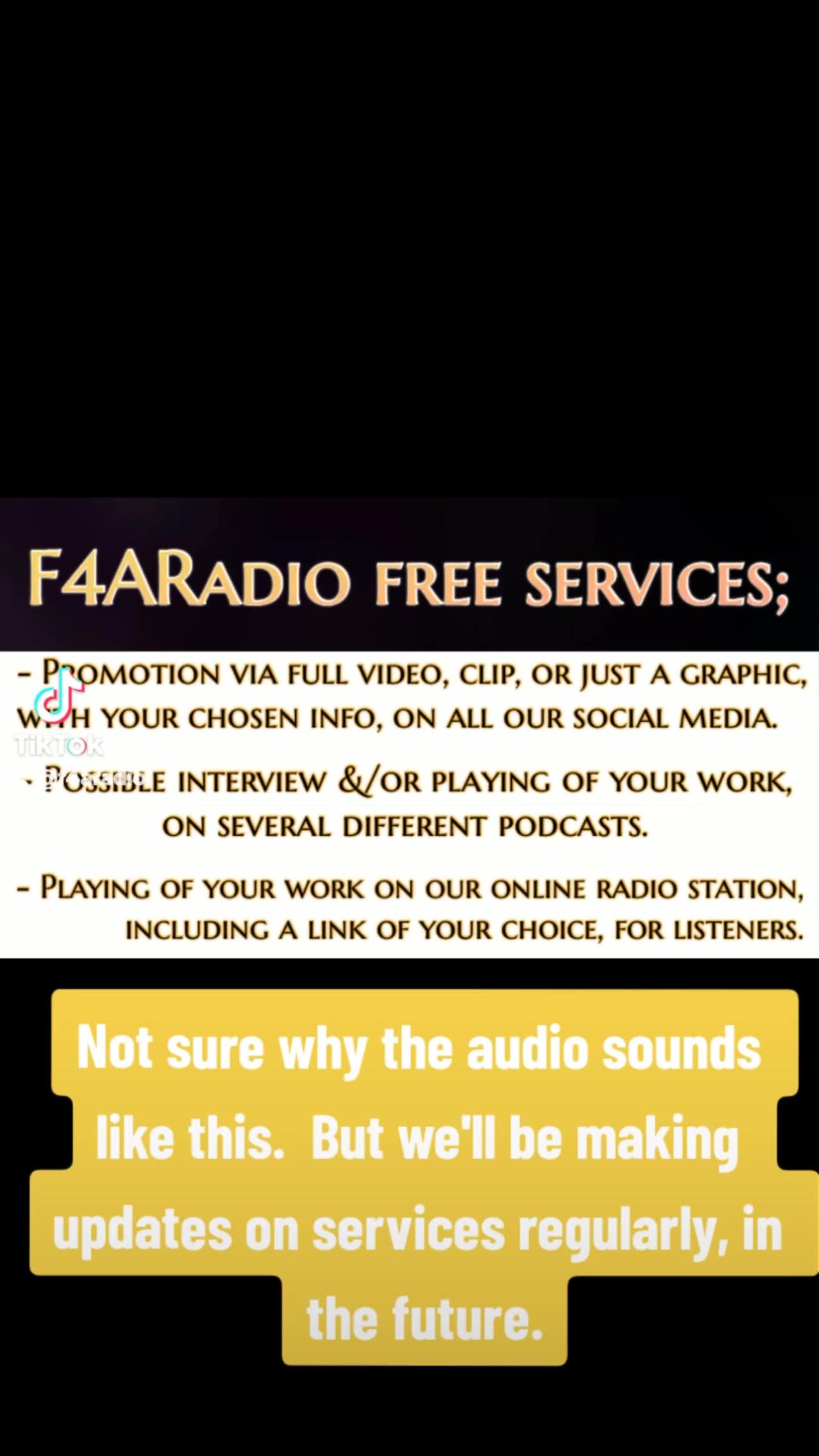 F4ARadio Services August 2023