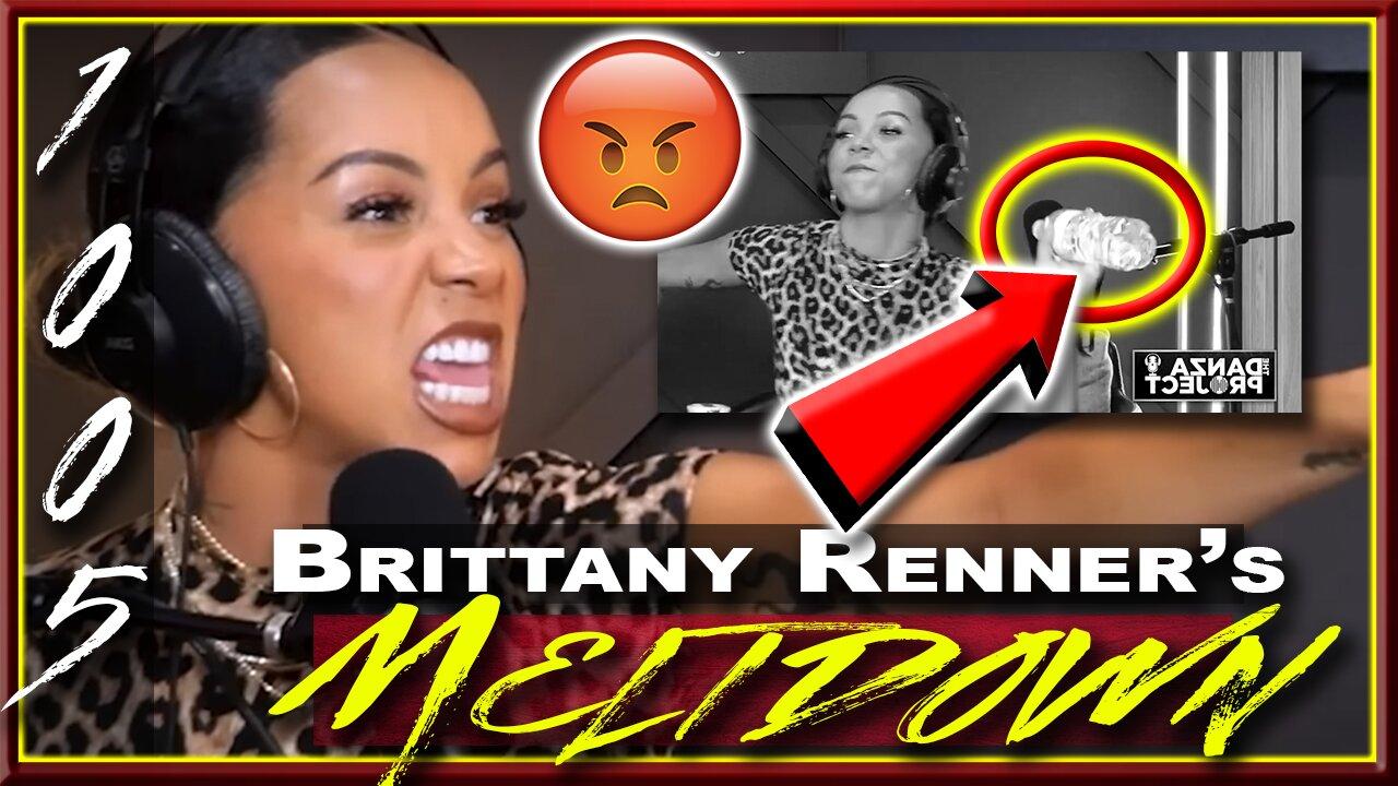 Brittany Renner LOSES HER MIND ON THE SET about #PJWashington | You can't make this up