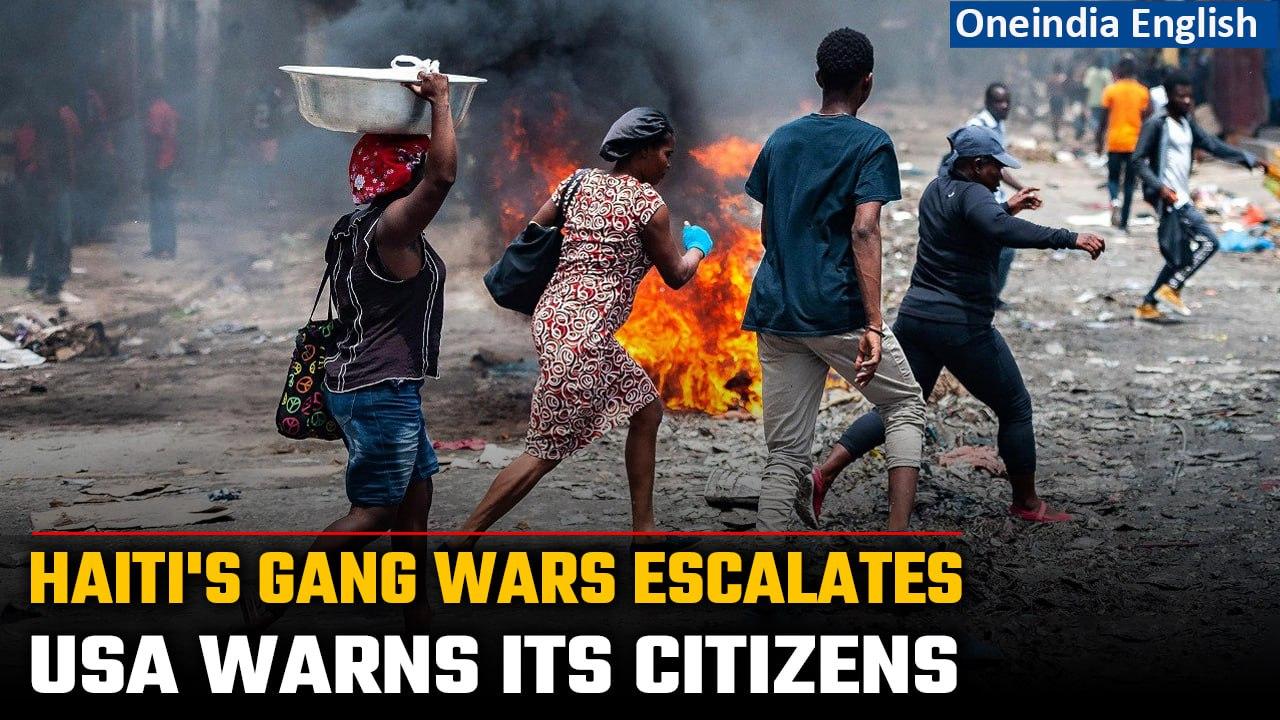 USA issues advisory for its citiizens as Haiti's internecine gang wars continue unabated | Oneindia