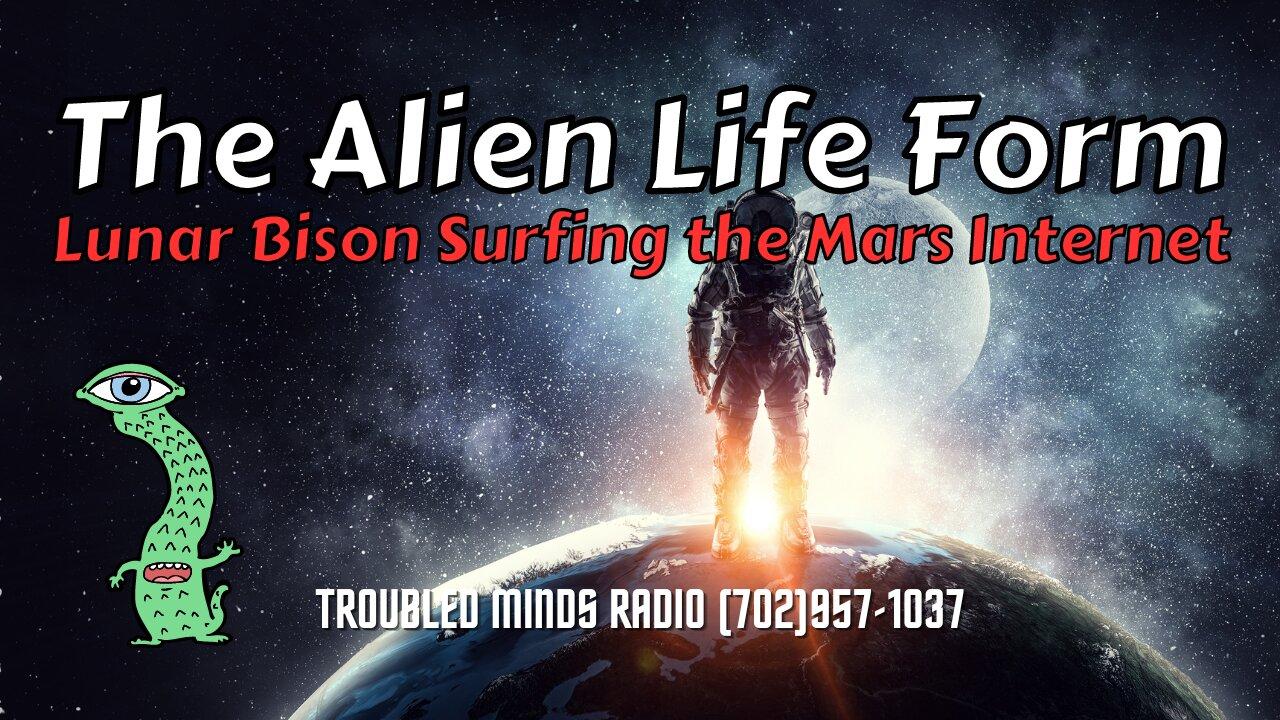 The Alien Life Form - Lunar Bison Surfing the Martian Internet