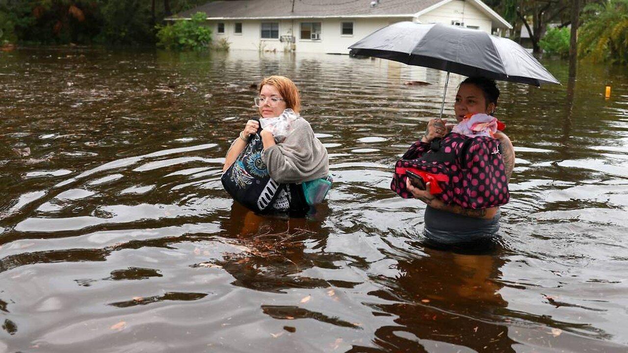 Fast-moving Hurricane Idalia leaves Florida flooded, heads for Georiga