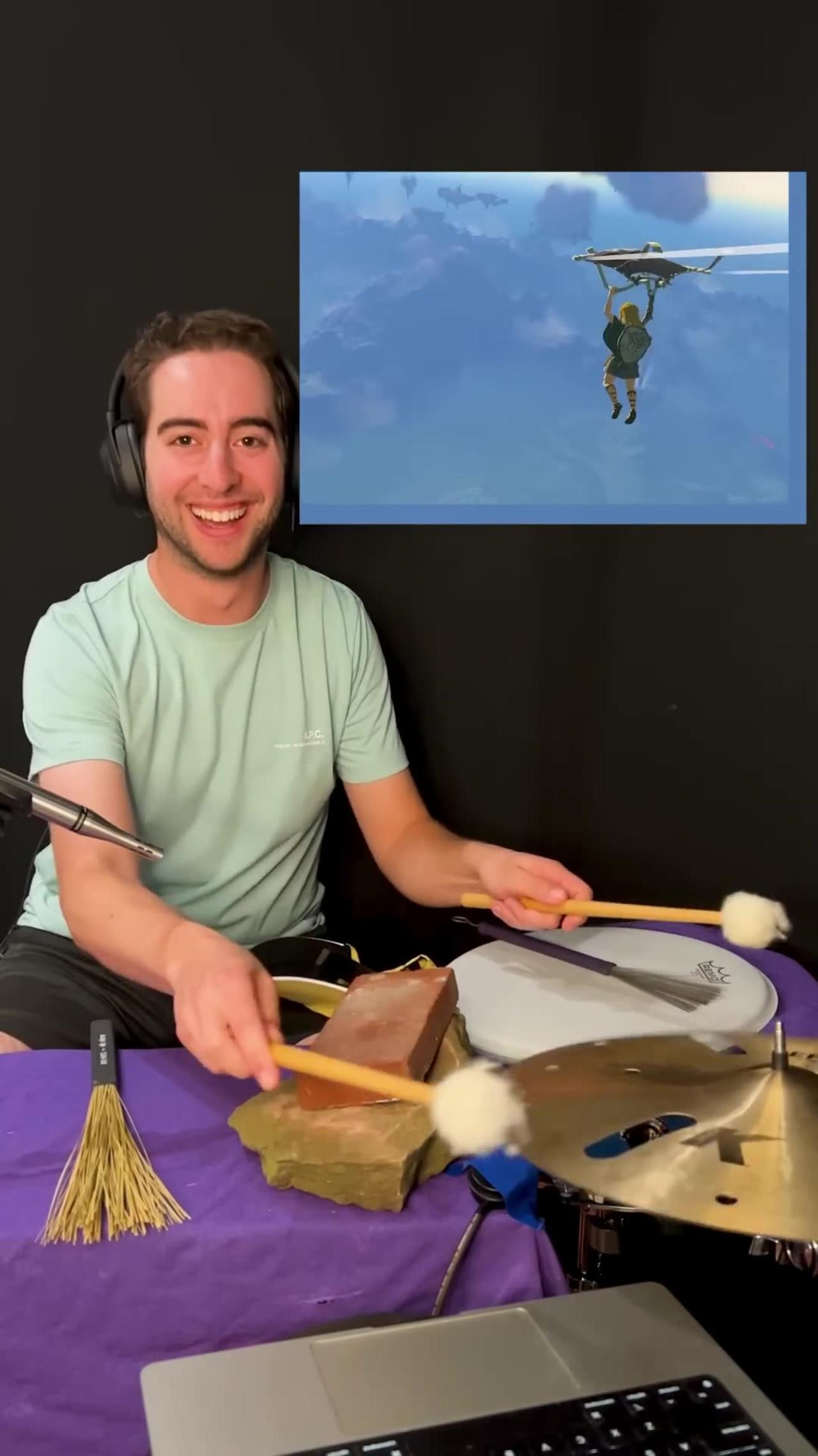 Legend of Zelda Sound Effects (On Drums!)