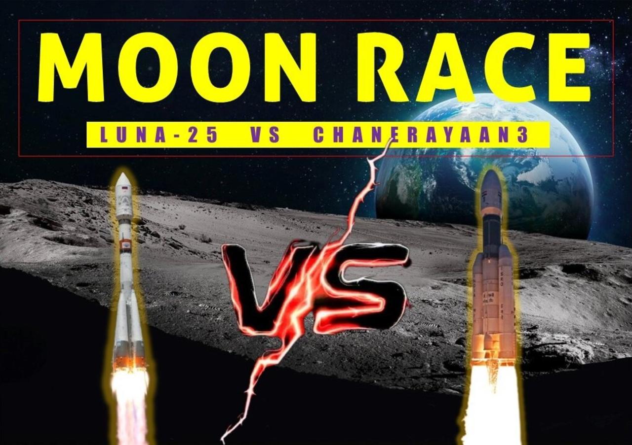 SPACE RACE IN ASIA - HOW WON? | Luna 25 Vs Chanderayaan 3