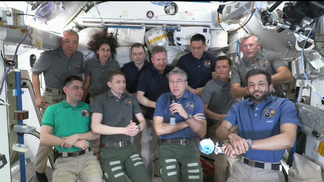 Expedition 69 NASA_s SpaceX Crew-6 Space Station Farewell Remarks - Aug. 31_ 2023