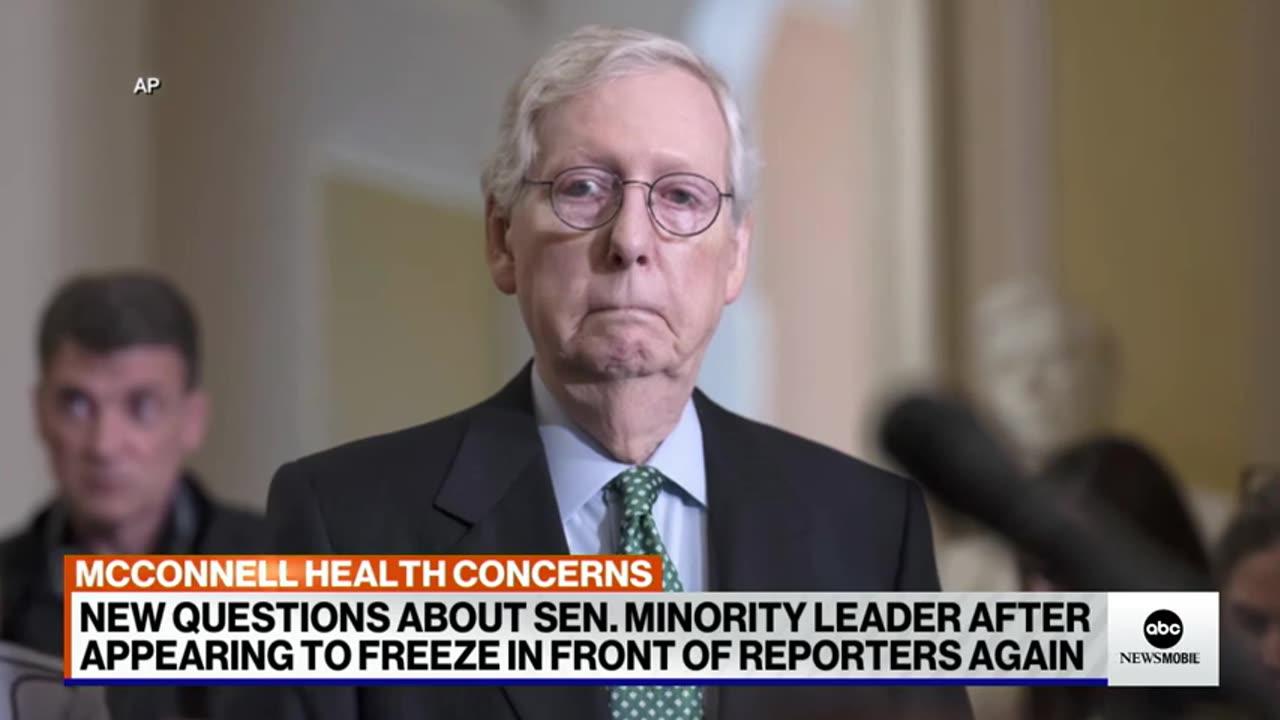 McConnell appears to freeze for 2nd time | Emily News