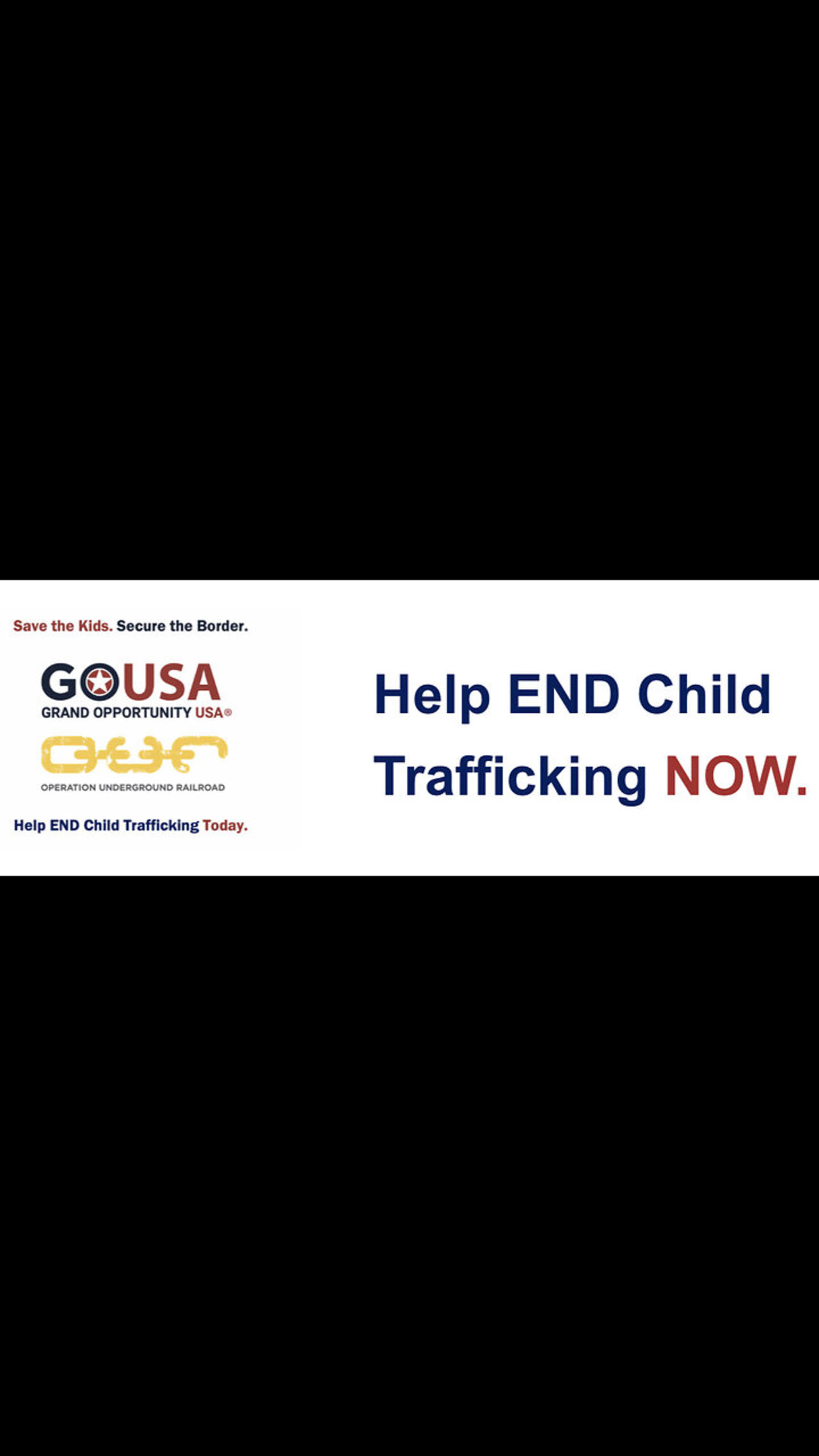 GOUSA's "THEM vs YOU" Show: "Save the Kids. Secure the Border" Livestream Event