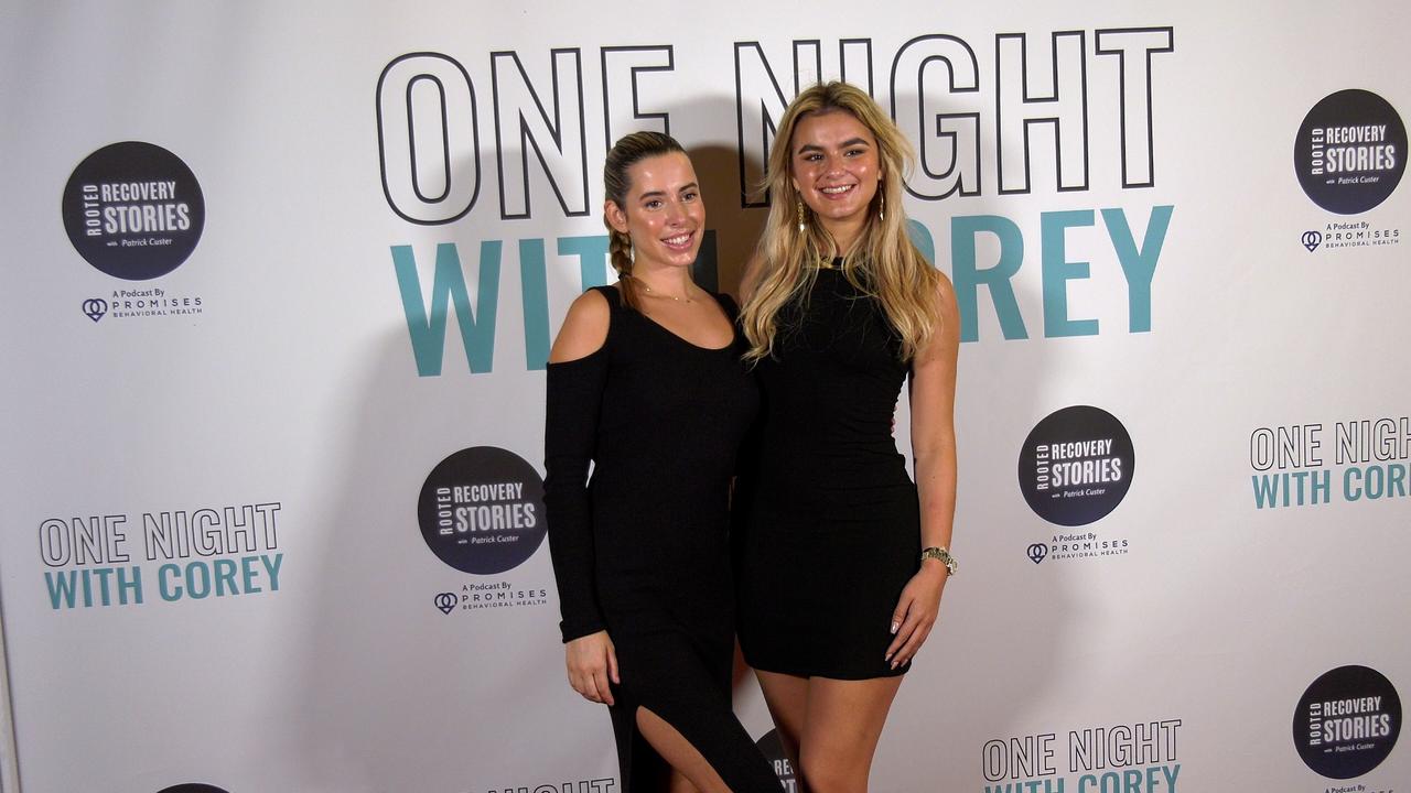 Juliana Martins and Renata Erickson 'One Night with Corey' Comedy Show Red Carpet Event