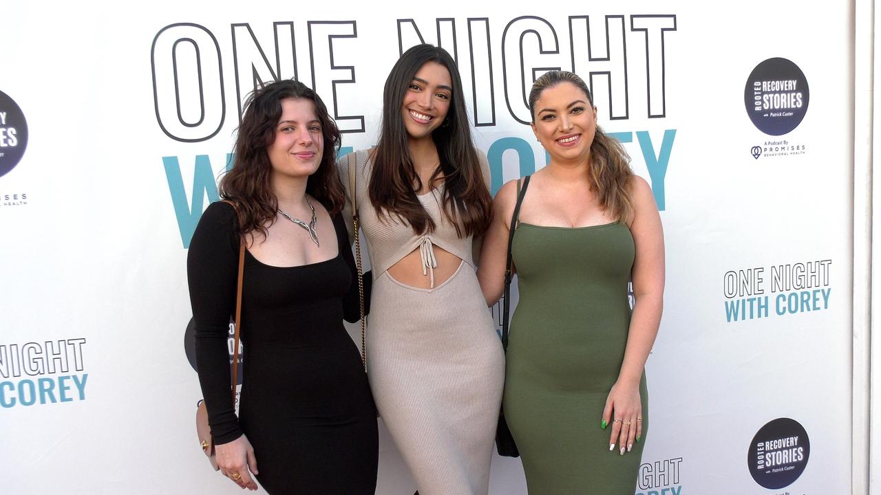 Xheni Meci, Fabiola Aquino, Esther Shaulova 'One Night with Corey' Comedy Show Red Carpet Event