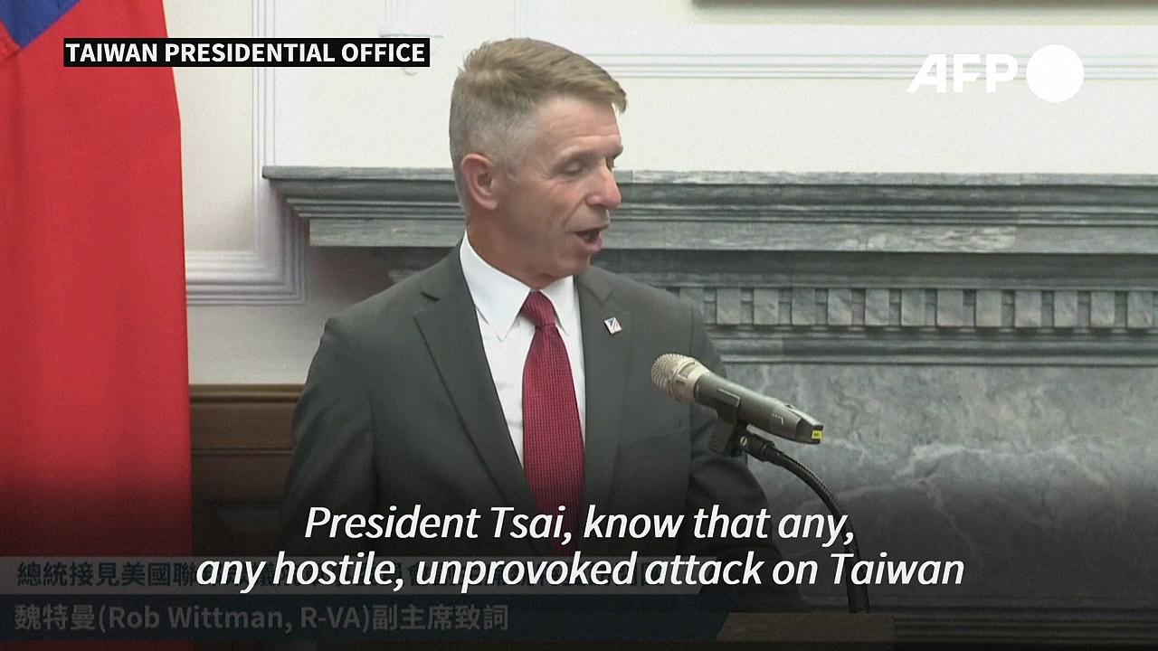 US congressman promises 'resolute reaction' if Taiwan attacked