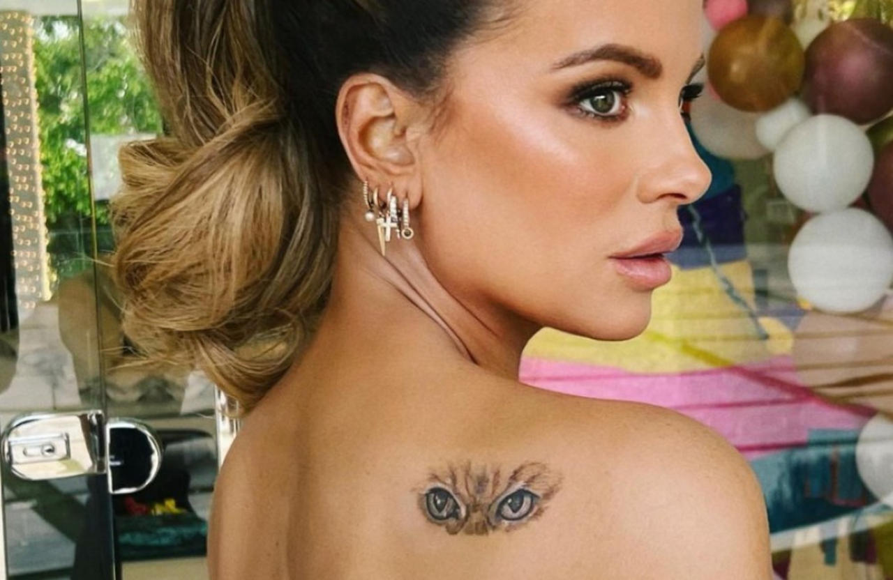 Kate Beckinsale's tattoo tribute to late cat