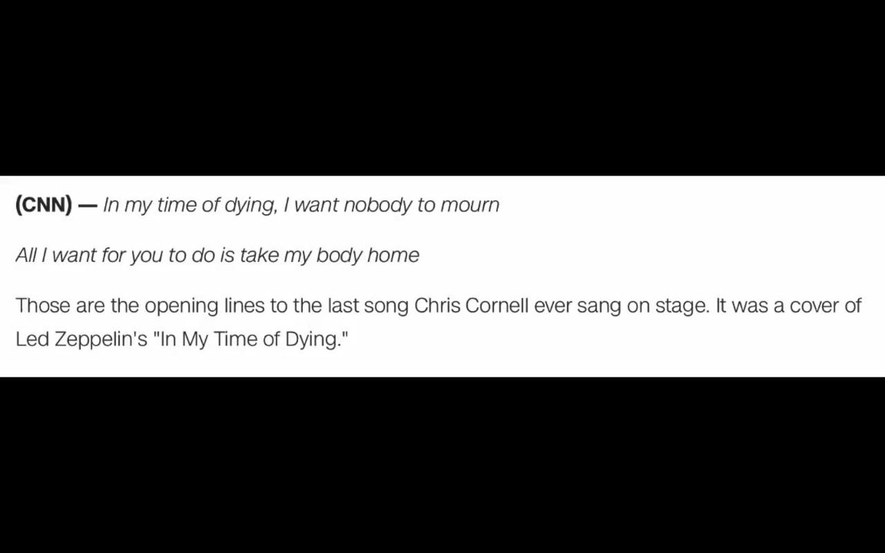 'WHAT HAPPENED TO CHRIS CORNELL AND WHAT YOU NEED TO KNOW!' - 2017