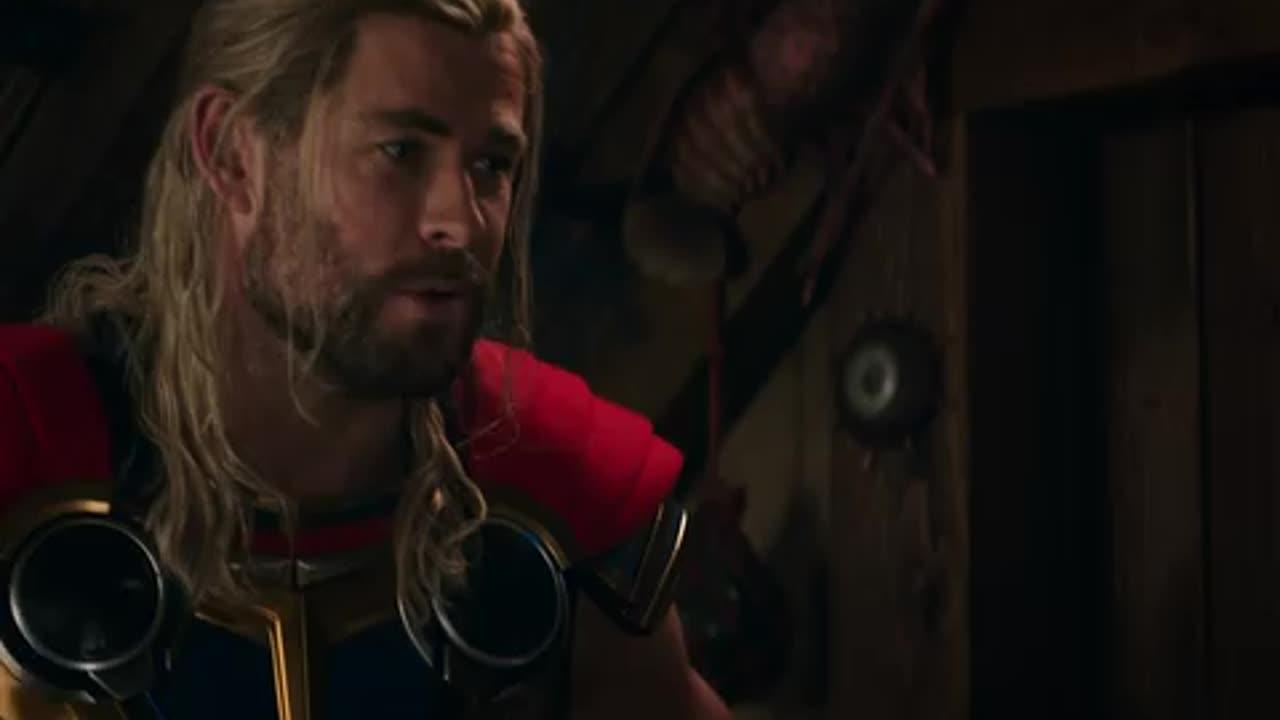 Best movie scene from Thor:Love And Thunder.