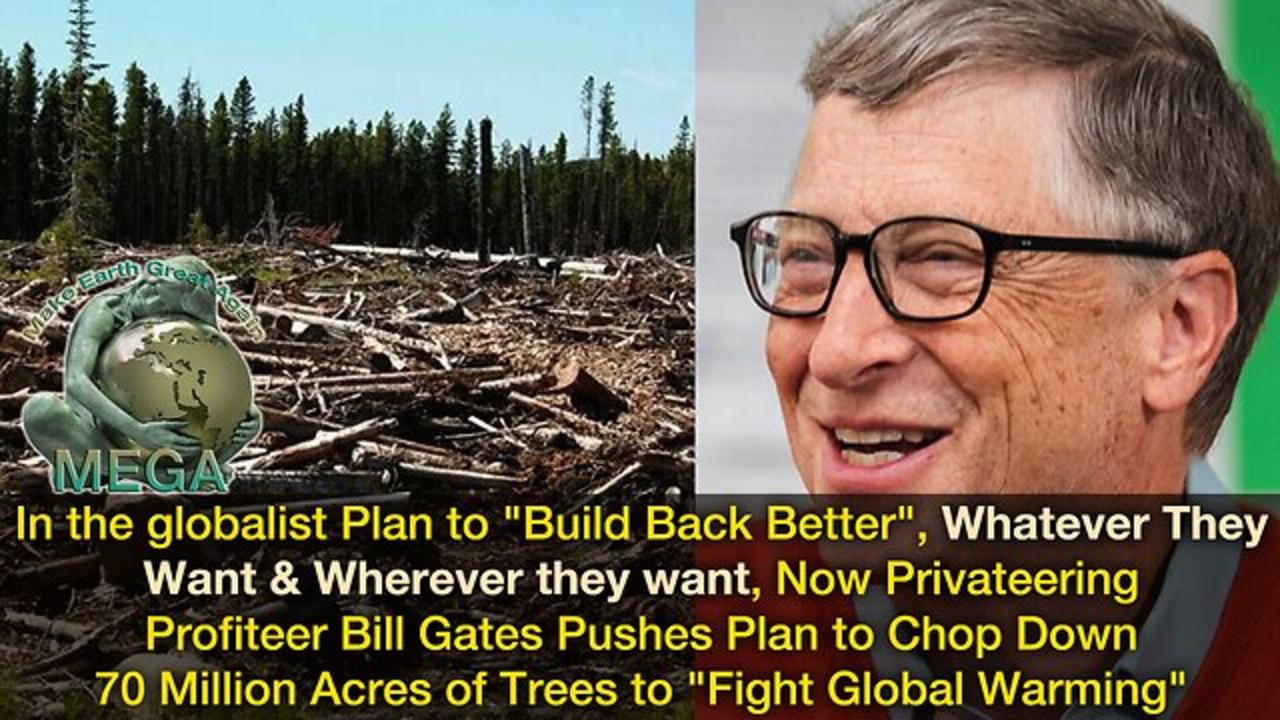 In the globalist Plan to "Build Back Better" Whatever They Want & Wherever they want, Now Privateering Profiteer B