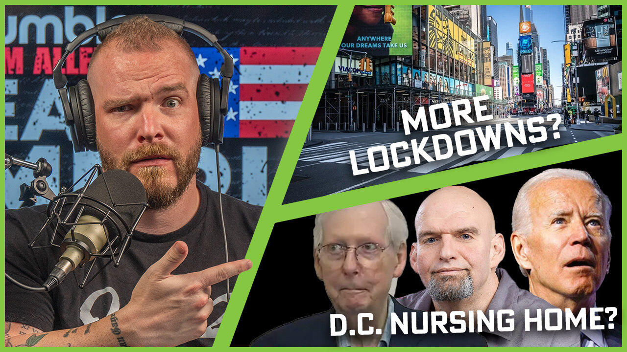 DC Is Turning Into A Nursing Home and LOCKDOWNS ARE COMING!!!