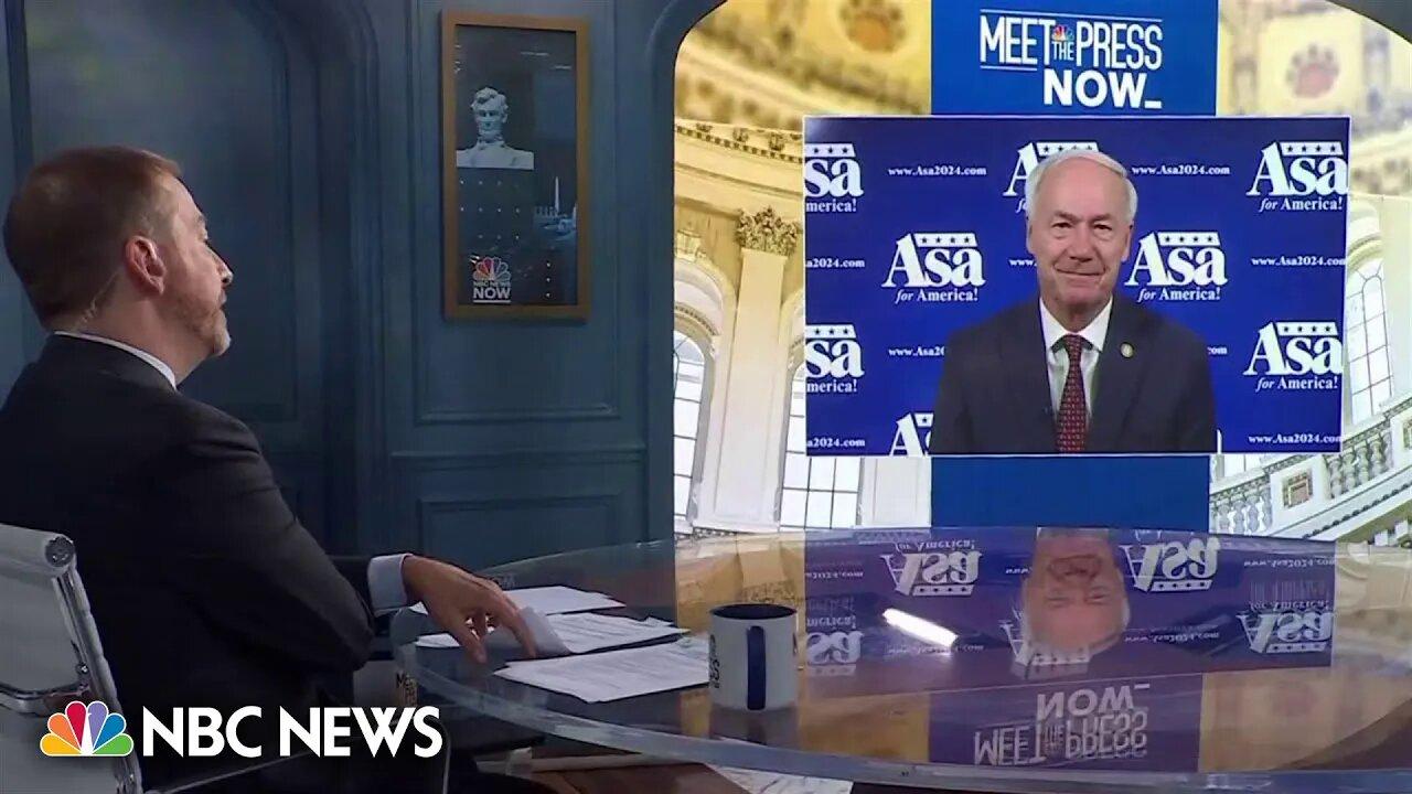 Asa Hutchinson intends ‘to prove’ skeptics wrong about making second GOP debate stage