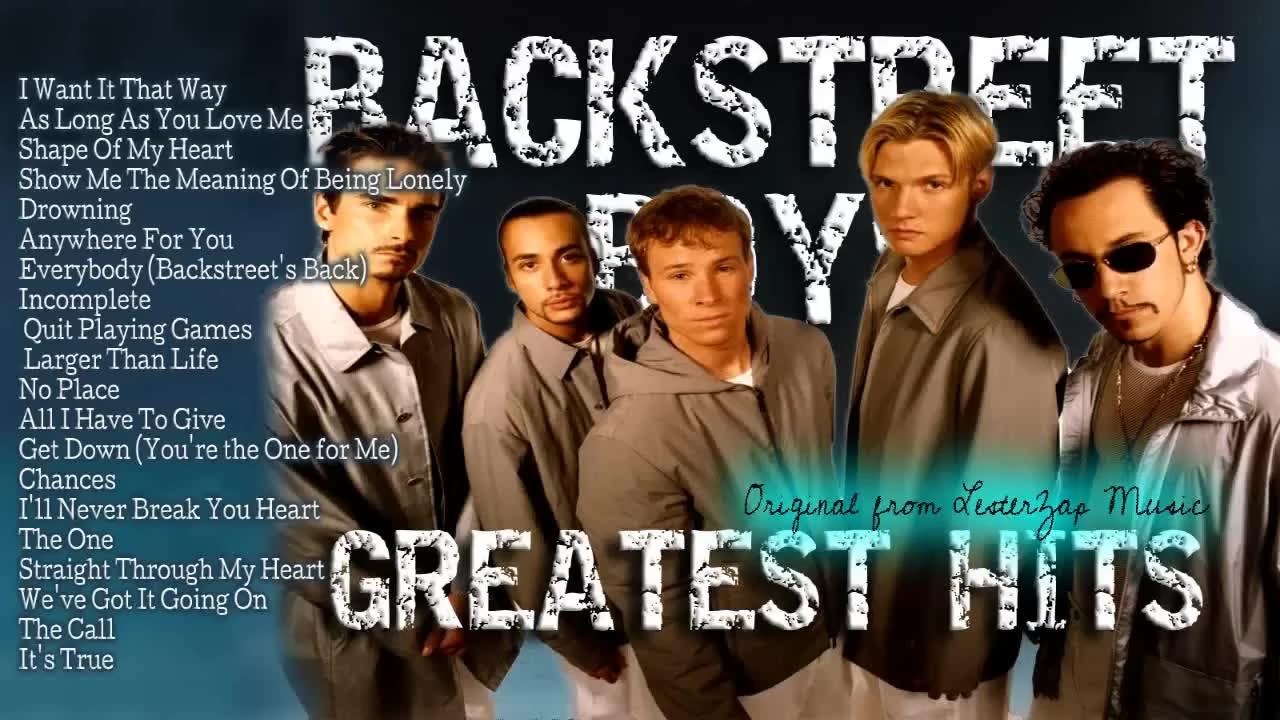 Backstreet Boys Greatest Hits - Best of Backstreet Boys Playlist with Lyrics