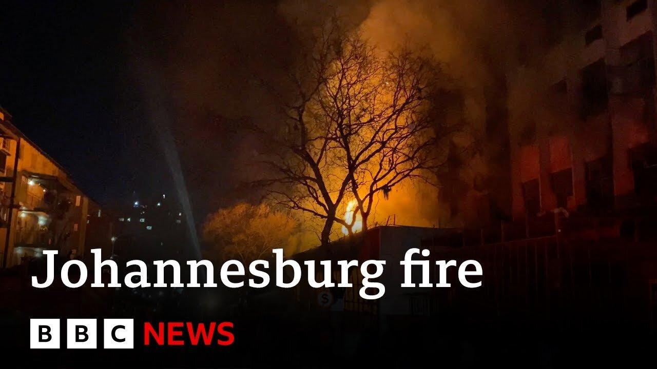 Johannesburg fire: 74 people killed including children after building blaze