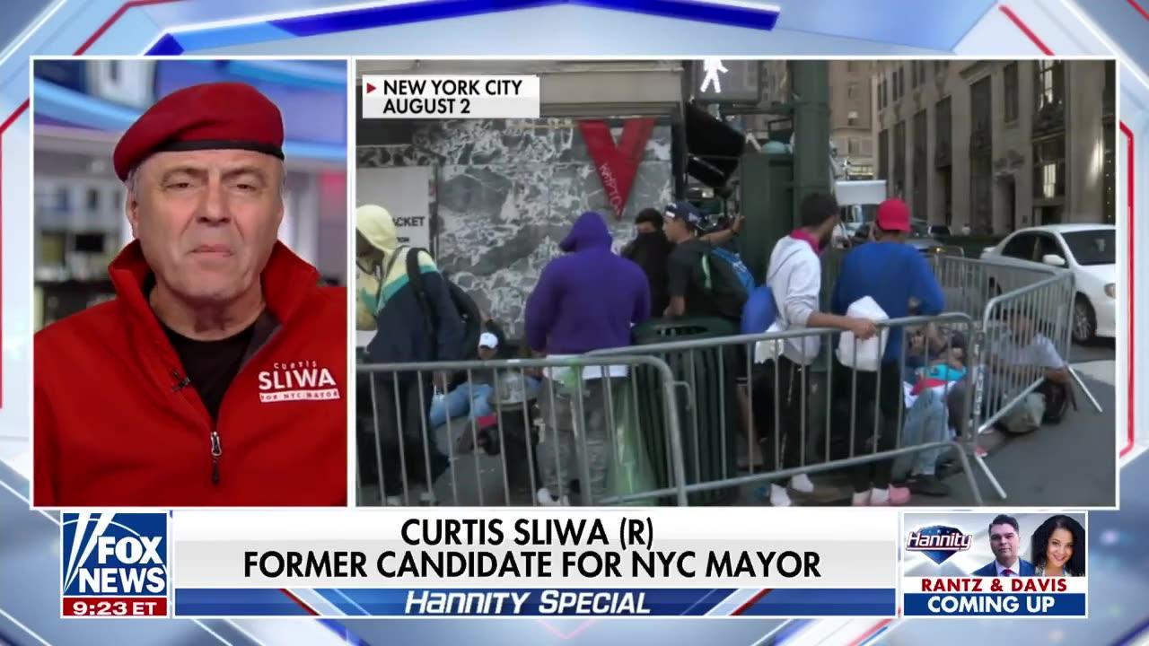 The Empire State will be the illegal alien state- Curtis Sliwa. __ fox news