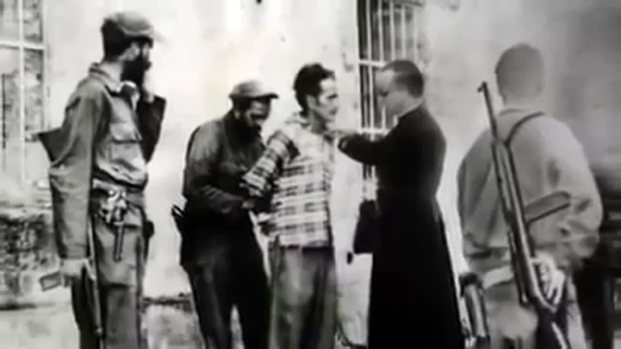 Fidel e Che Guevara Fuzilando Inocentes