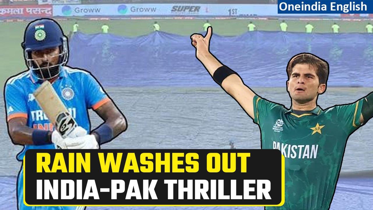 Asia Cup 2023: India vs Pakistan match called off due to rain | Know what happened | Oneindia News
