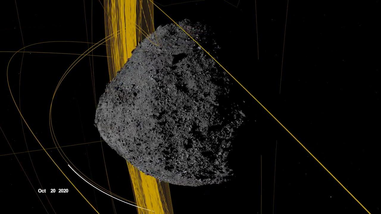 OSIRIS-REX Slings Orbital Web Around Asteroid to Capture Sample | 4K