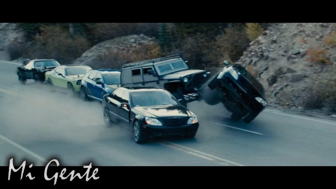 J Balvin, Willy William - Mi Gente (TheFloudy & AZVRE Remix) Fast & Furious [Chase Scene]