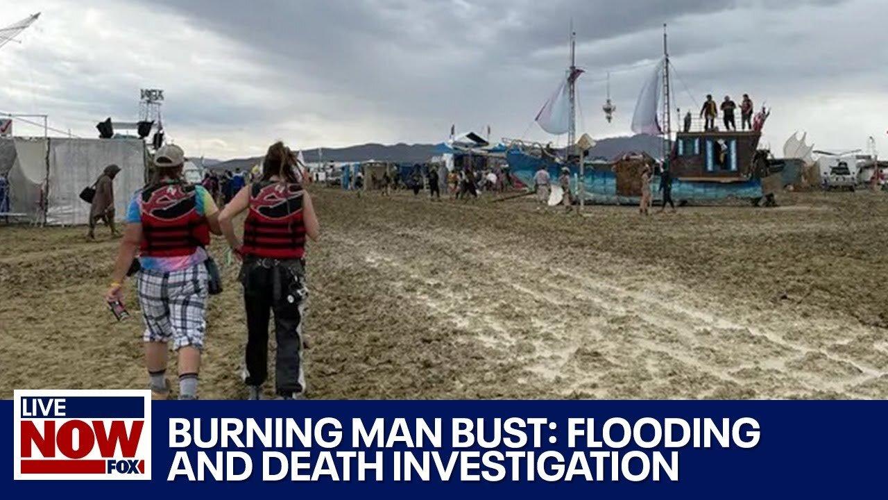 Burning Man Chaos: Death investigation and tens of thousands stranded | LiveNOW from FOX