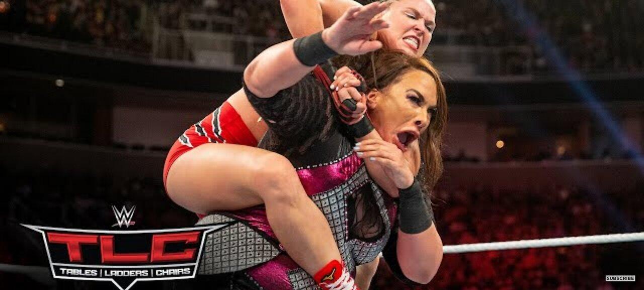 Ronda Rousey vs. Nia Jax Raw Women's Championship Match: