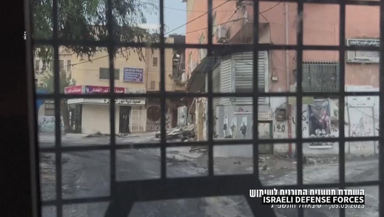 Building explodes during deadly West Bank raid near Tulkarm
