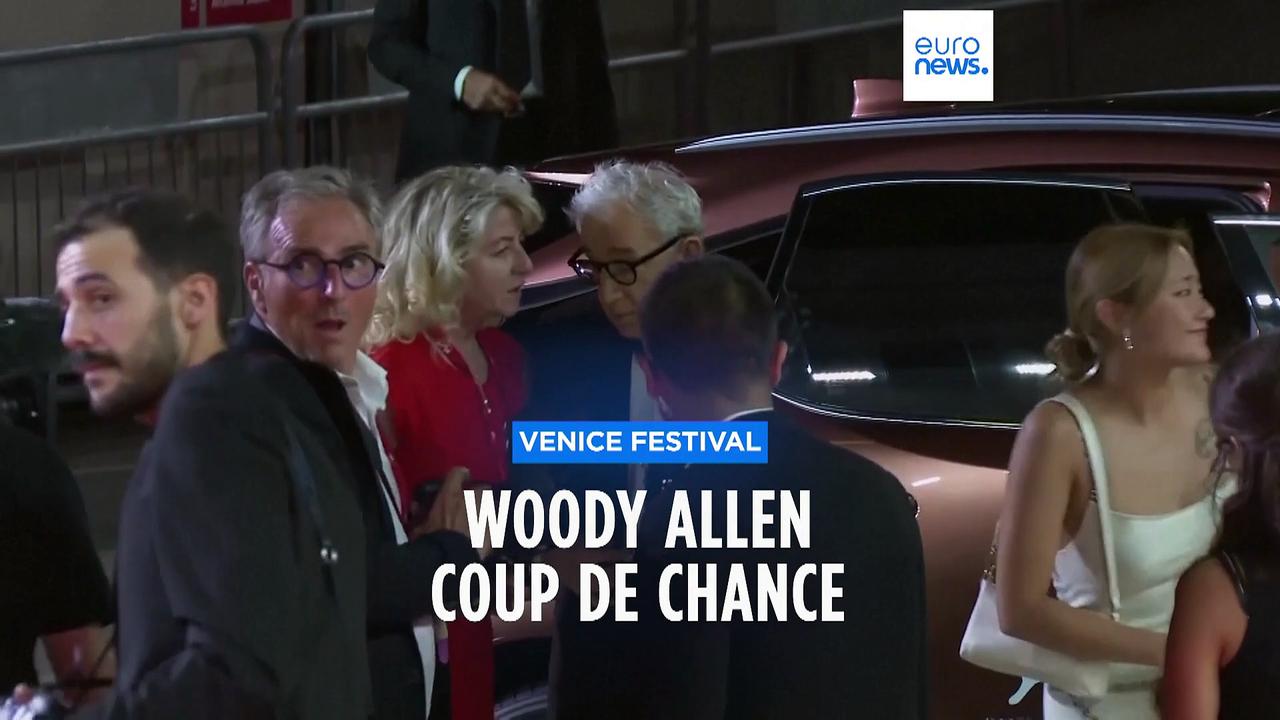 'It was only a kiss': Woody Allen sparks more controversy in Venice with World Cup comment