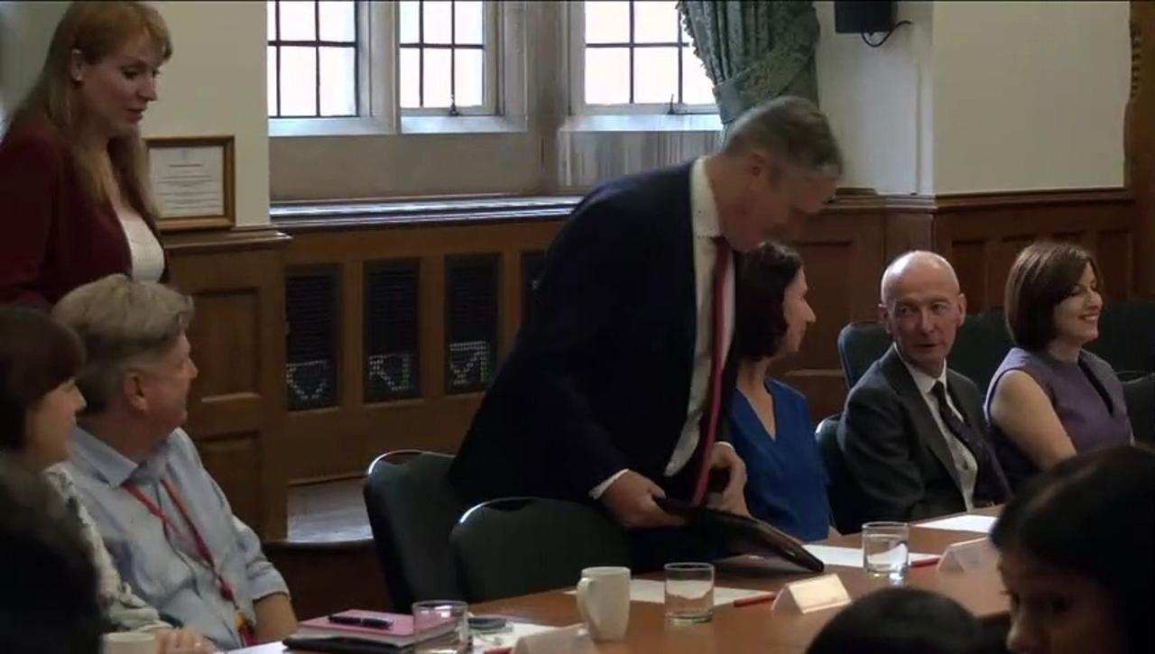 Starmer hosts first meeting with reshuffled Shadow Cabinet