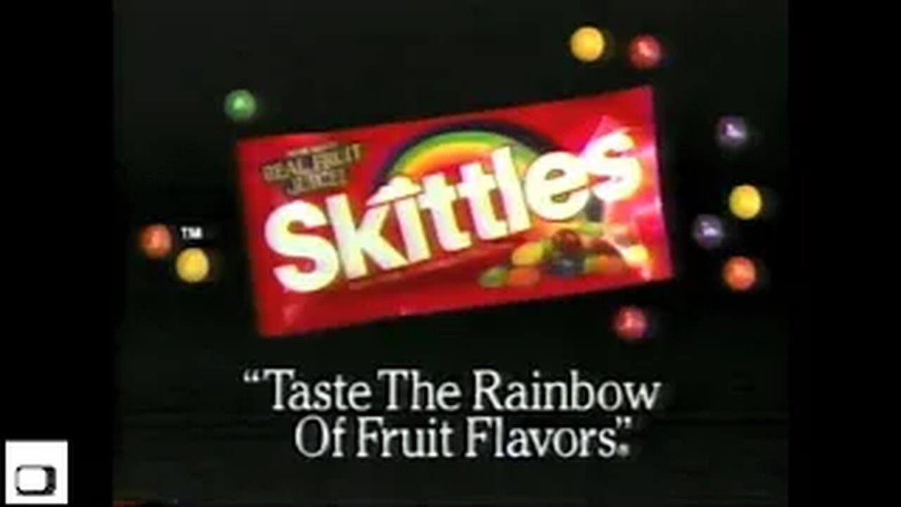 Skittles Candy Commercial (1989)