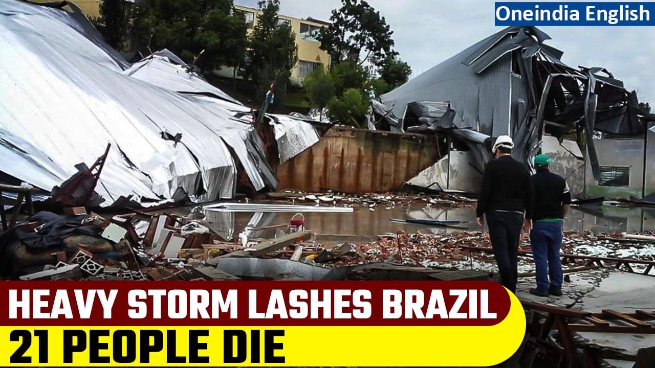 Brazil Cyclone: Intense storm, floods and landslides Kill several people in Southern Brazil