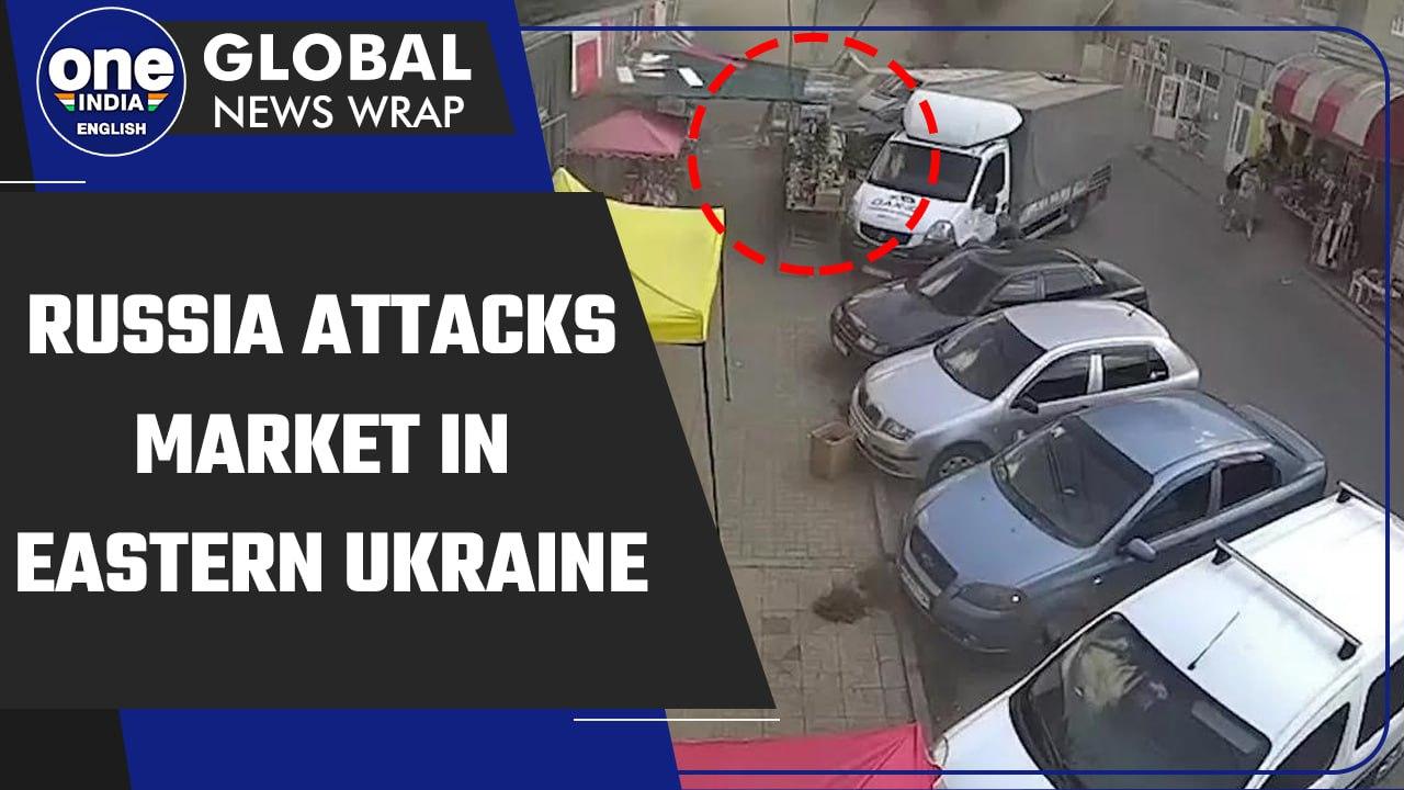 Russia-Ukraine War:Zelensky claims Russian strike kills 16 in east Ukraine market | Oneindia News
