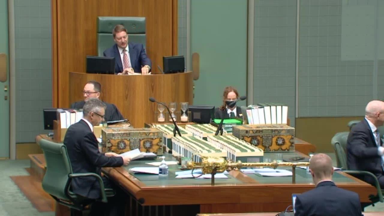Misinformation/Disinformation Bill debate in Australian Parliament House, 4 September, 2023
