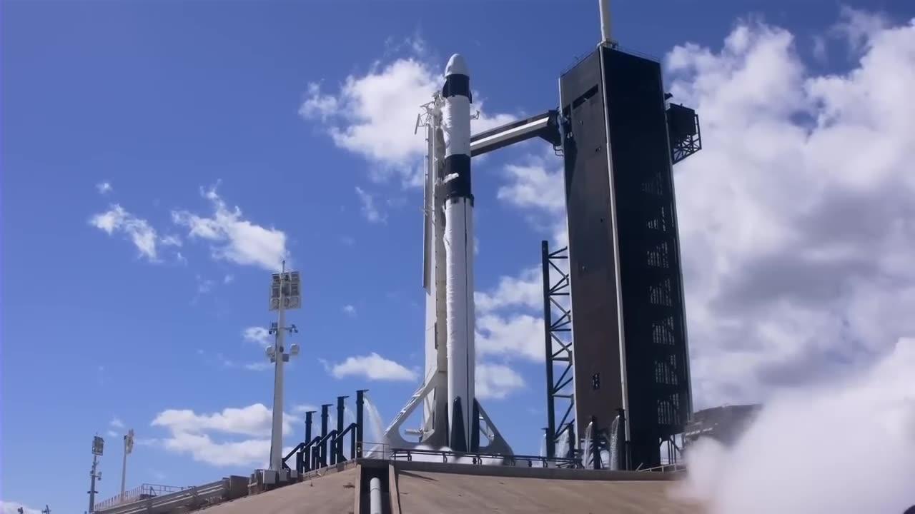 SpaceX Crew-5 begin their journey to the International Space Station, scientific discovery.